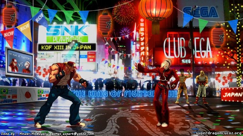 kof xiii stages